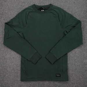 Black Diamond Sweatshirt Men's XS Front Pockets Mountain Graphic Green